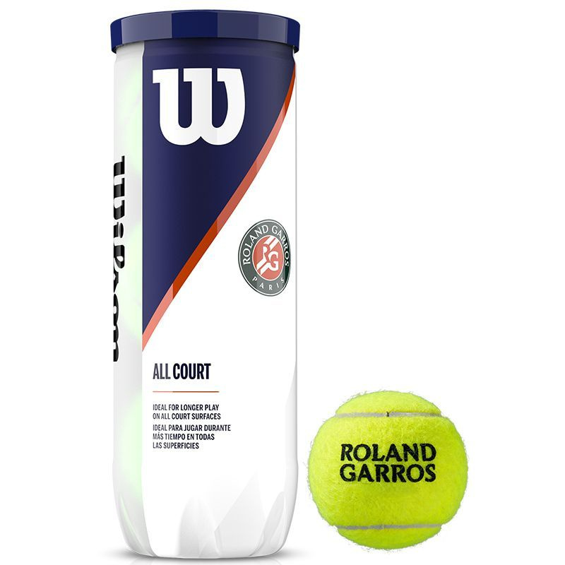 Мячи для большого тенниса Wilson Roland Garros 3b #1