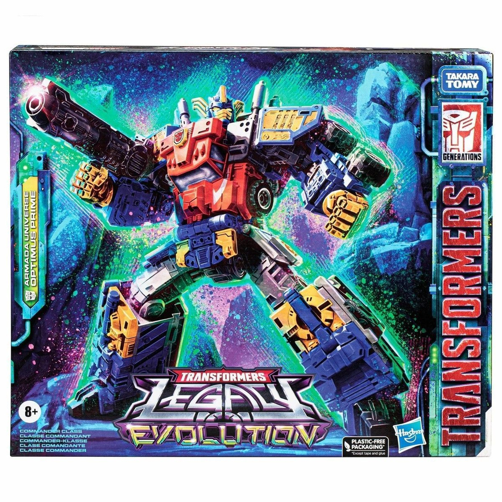 Трансформеры игрушки Hasbro Transformers Legacy Evolution Commander Class Armada Universe Optimus Prime #1