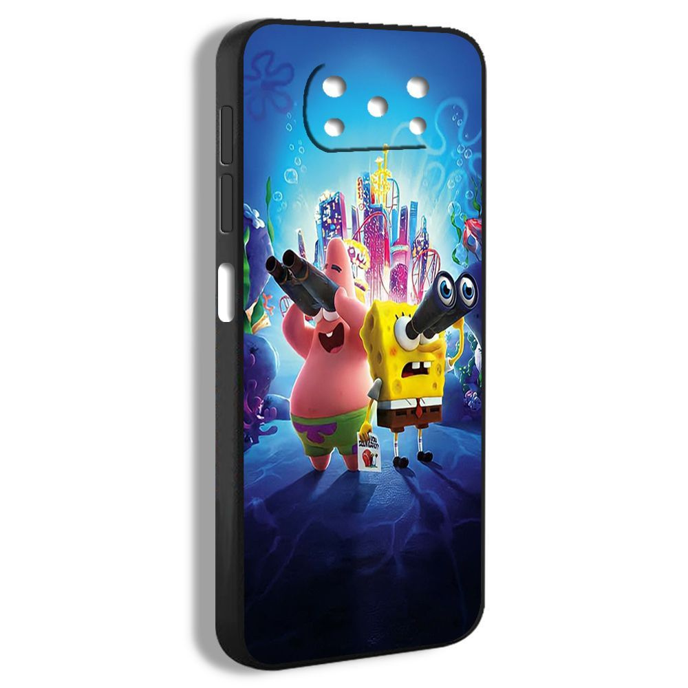 чехол для смартфона Подходит для xiaomi poco x3 nfc Спанч Боб Губка Боб  SpongeBob EDX69 - купить с доставкой по выгодным ценам в интернет-магазине  OZON (1177802632)