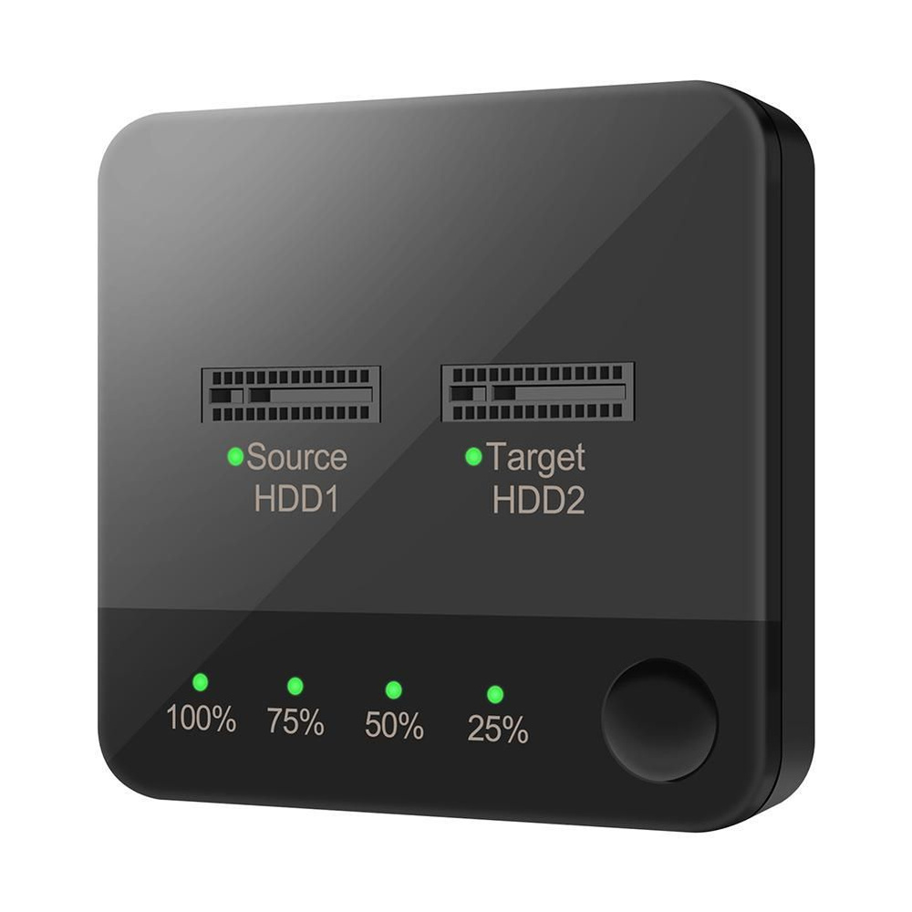 Док-станция M.2 SATA Clone с 2 отсеками, карта дубликатора SSD ...