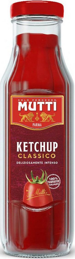 Кетчуп томатный MUTTI, CLASSICO, ст/б, 300 г - купить с доставкой по ...
