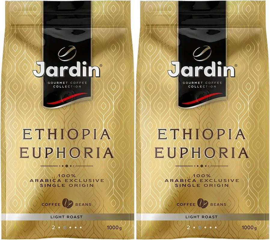 Кофе Jardin Ethiopia Euphoria в зернах, комплект: 2 упаковки по 1 кг #1