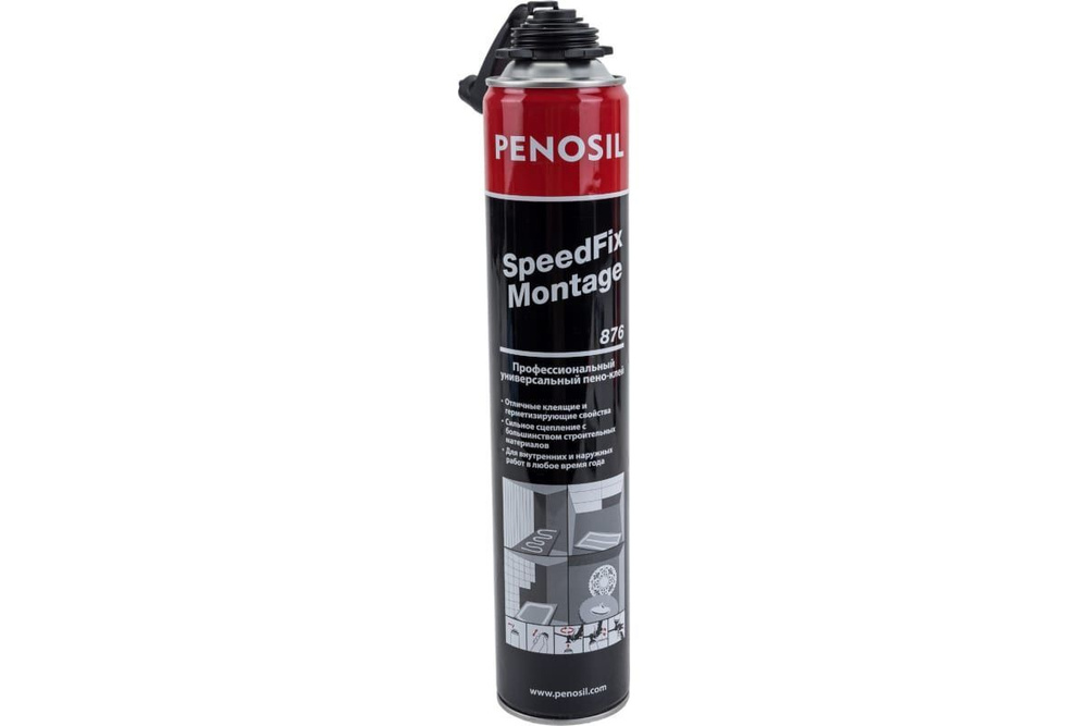 Клей-пена многоцелевая Penosil Premium SpeedFix montage All Season 750 ml #1
