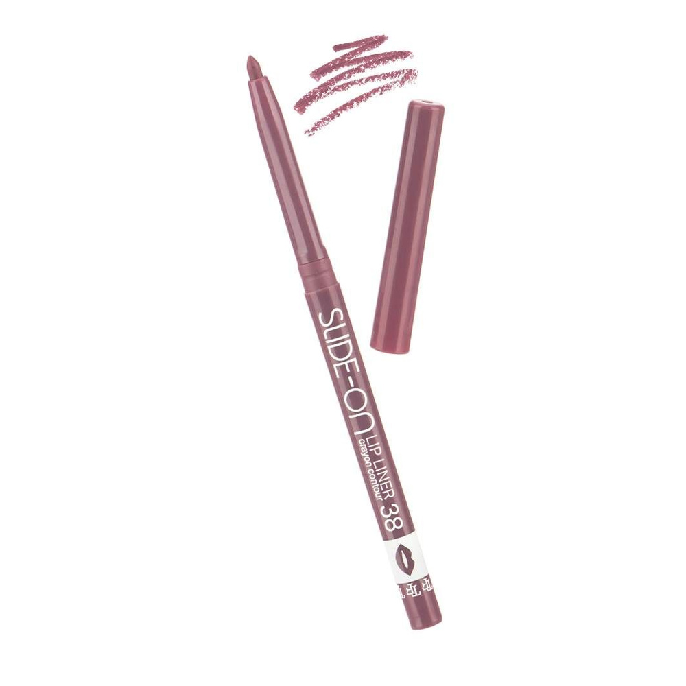 TF cosmetics Карандаш для губ автоматический Slide-on Lip Liner, тон 38 пыльная сирень/dusty lilac  #1