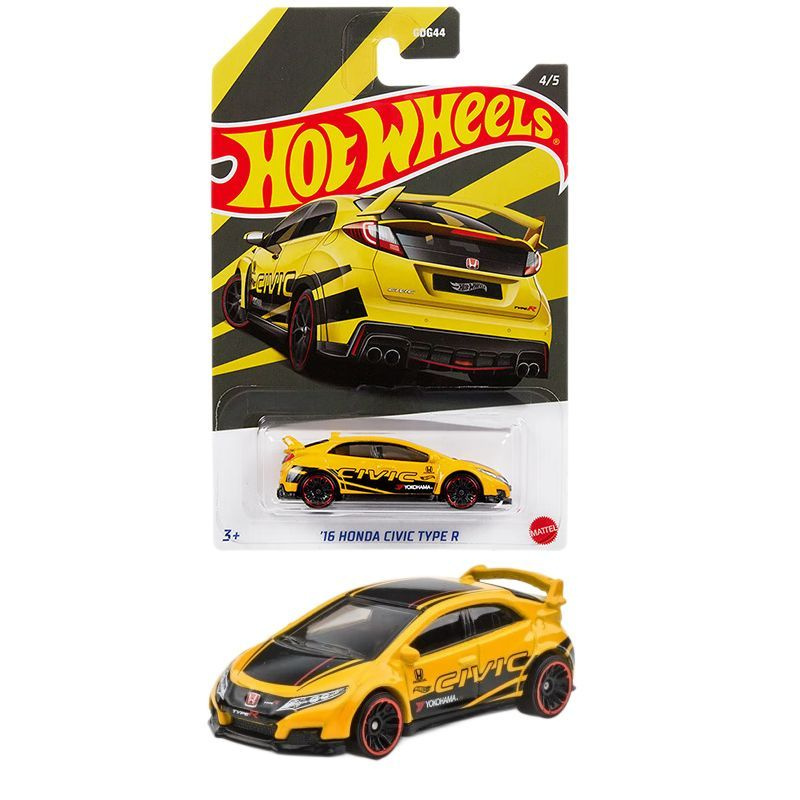 Машинка коллекционная Mattel Hot Wheels GDG44 16 HONDA CIVIC TYPE R #1