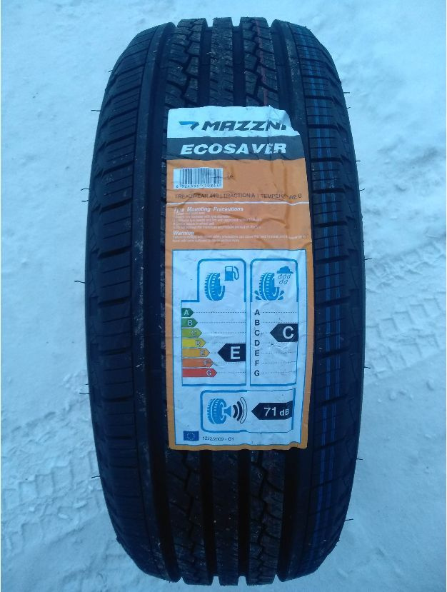 Mazzini ECOSAVER Шины  летние 255/70  R16 111T #1