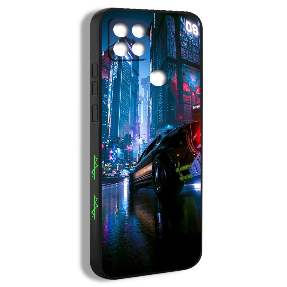 чехол для смартфона Подходит для Xiaomi Redmi 9C NFC Cyberpunk 2077 ...