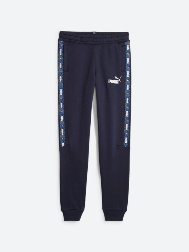 Брюки спортивные PUMA Ess Tape Camo Sweatpants #1