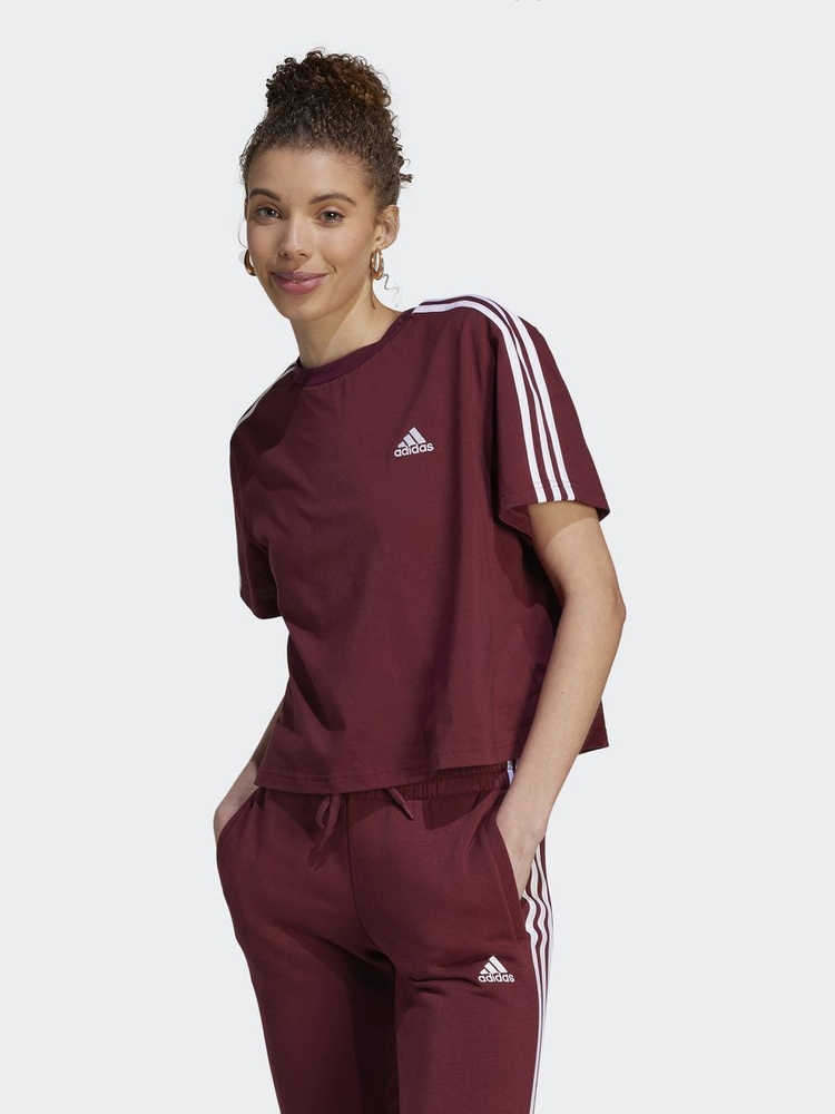 Футболка adidas Sportswear W 3S Cr Top #1