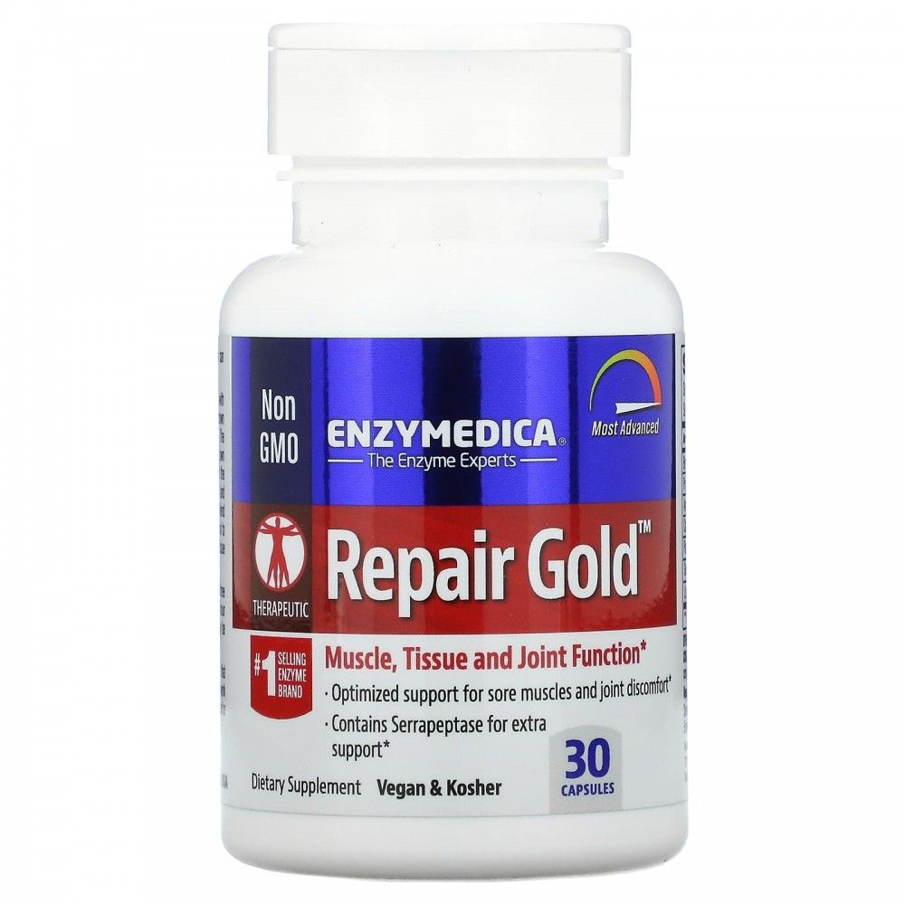 Enzymedica, Repair Gold, для восстановления мышц, тканей и суставов, 30 ...