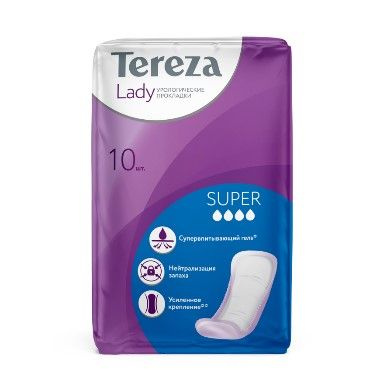 Прокладки Tereza Lady Super, 10 шт. #1