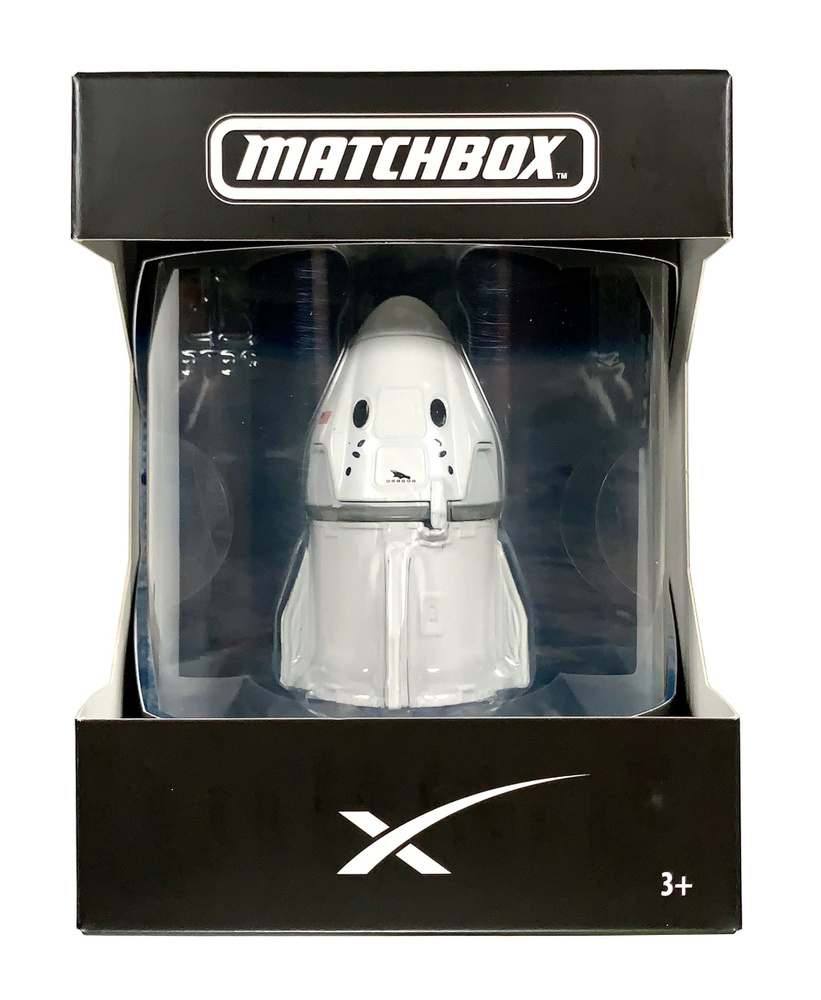 Matchbox SpaceX Dragon 2023 - Miniature Vaisseau Spatial Neuf En Boîte