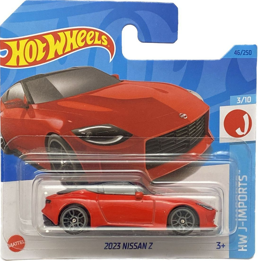 Игрушечная машинка Hot Wheels 2023 Nissan Z Red (базовая коллекция 2023 г,  46/250) - купить с доставкой по выгодным ценам в интернет-магазине OZON  (1230810567)