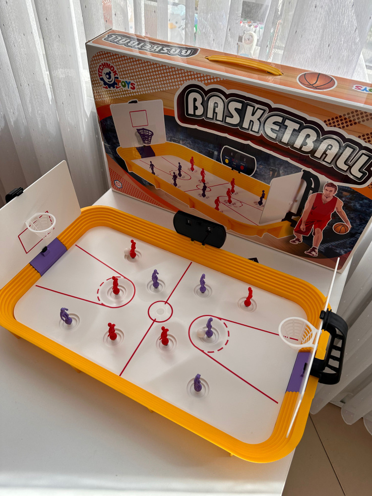 Настольная игра "Баскетбол" с фигурками - купить с доставкой по ...