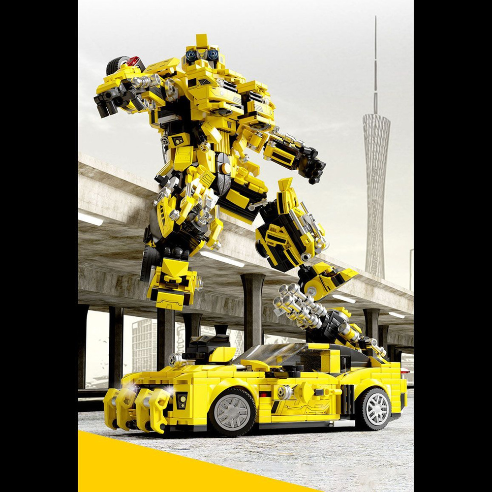 Деформация и сборка механических роботов из строительных блоков ...