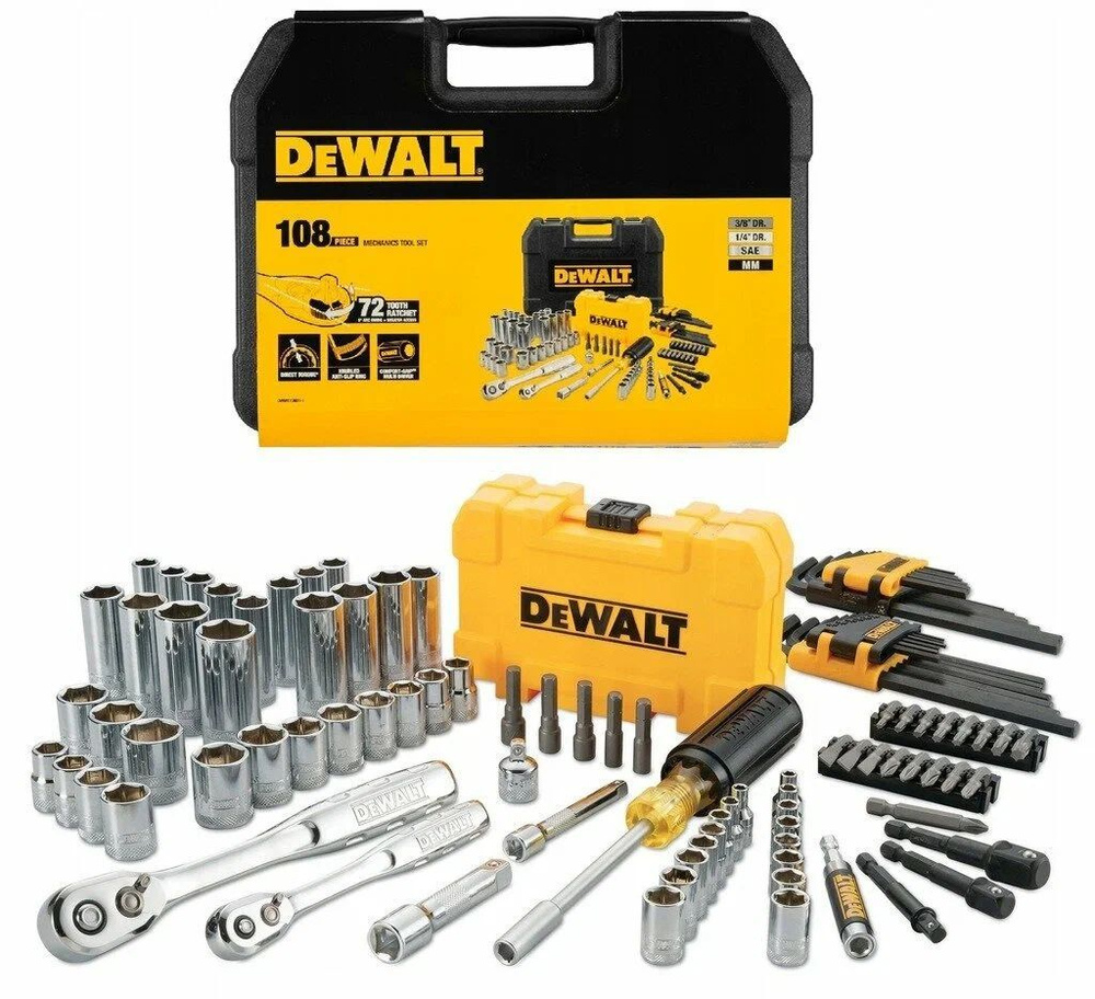 Набор Инструментов DEWALT DWMT73801-1 108 Предметов