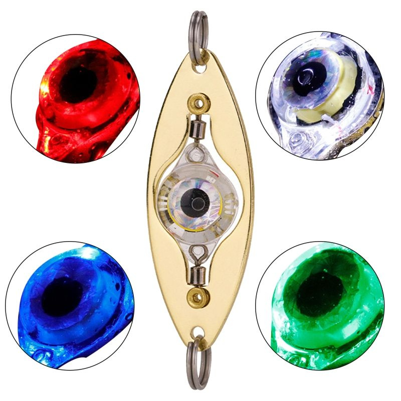 Светодиодные рыболовные приманки, ложки, подводная мигалка, соленая ...