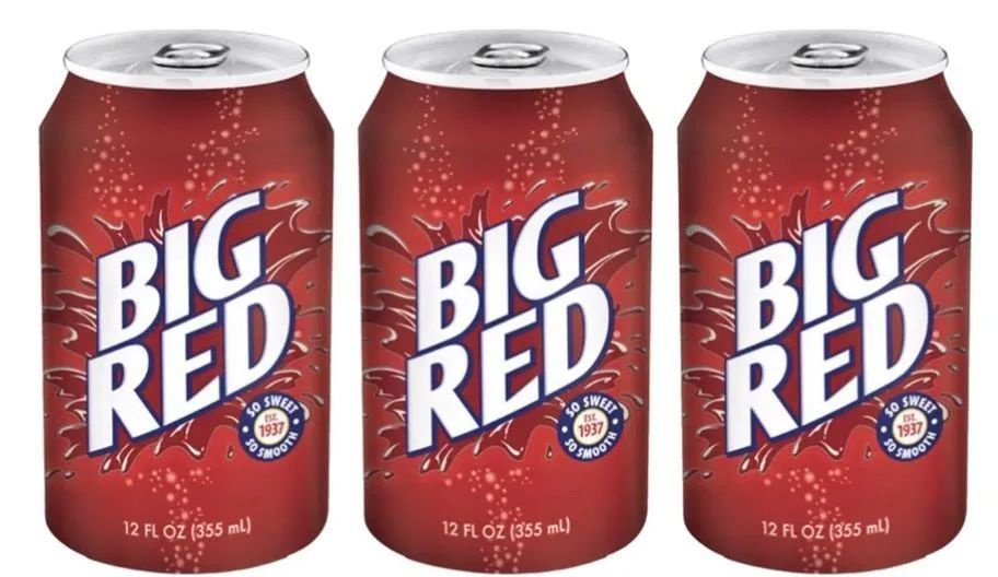 Газированный Напиток Big Red, (США) 355 мл х 3 шт #1