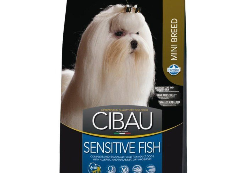 Farmina Cibau Sensitive Mini Fish / Сухой корм Фармина для собак Мелких ...