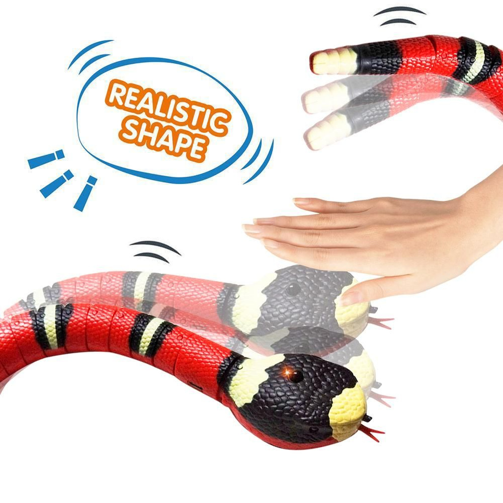 Smart Sensing Snake Cat Dog Игрушка электронная игрушка для домашних животных Интерактивная 2024-duzhao #1