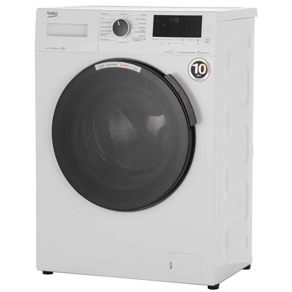 Beko Стиральная машина WSPE6H616W, белый