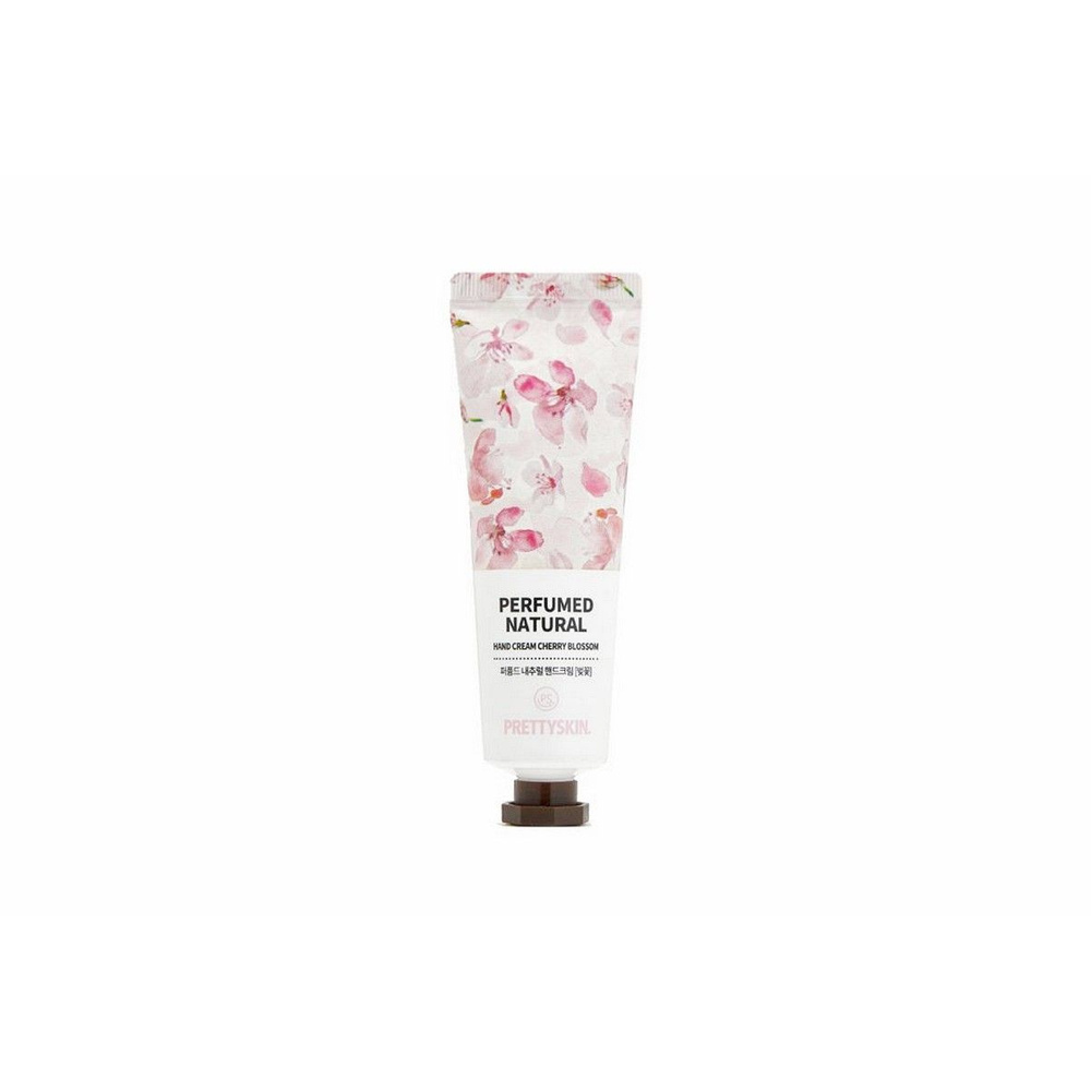 Парфюмированный крем для рук с экстрактом цветков вишни perfumed natural hand cream cherry blossom - #1