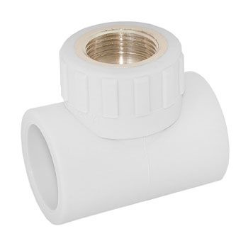 Полипропиленовый тройник W-T20F320 20 мм х 1/2 дюйма F, 6816 - купить ...