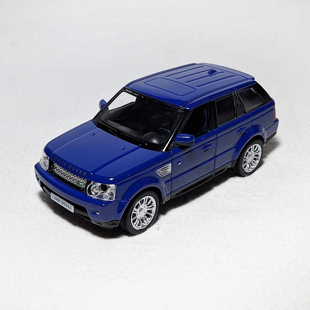 Машина металлическая Range Rover Sport со светозвуковыми эффектами, 1:32  RMZ city, синий цвет - купить с доставкой по выгодным ценам в  интернет-магазине OZON (1271618901)