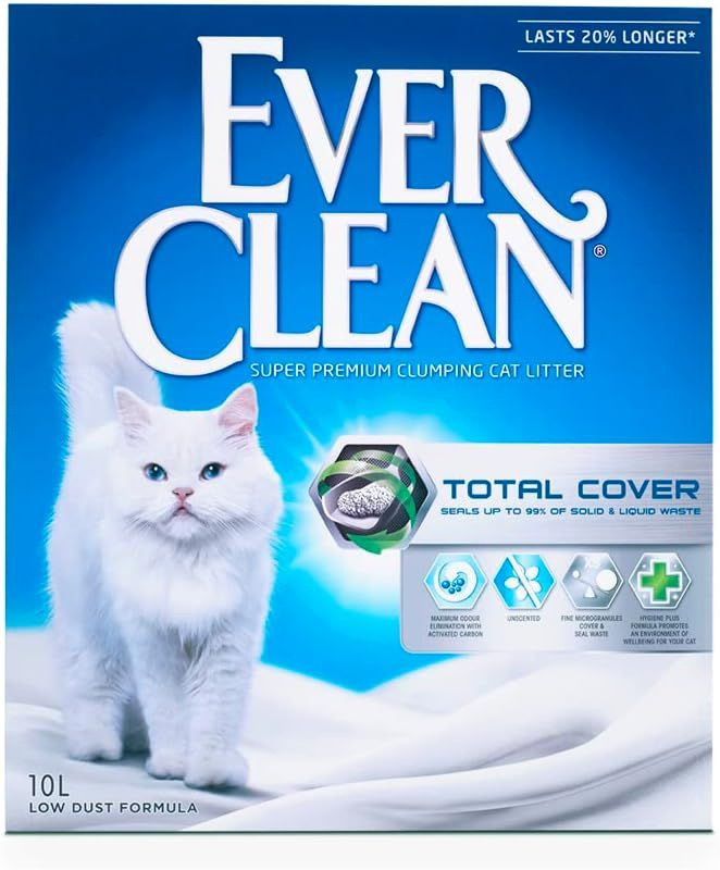 Наполнитель для кошачьего туалета Ever Clean Total Cover Extra Strong ...