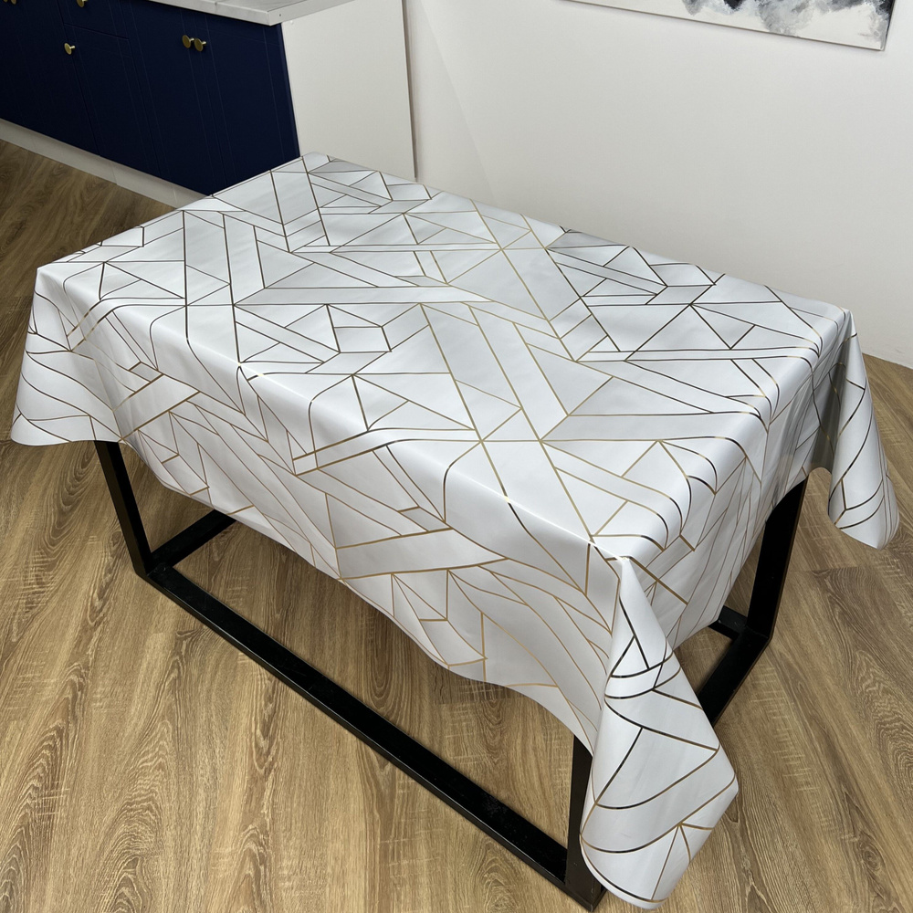 Клеенка на стол тканевая основа , скатерть на кухню , размер 100х140 см ...