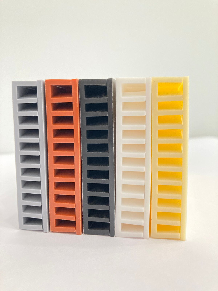 Вентиляционные коробочки для кирпичной кладки 115х60 ширина от 10 до 13 (Серый) 20 штук  #1