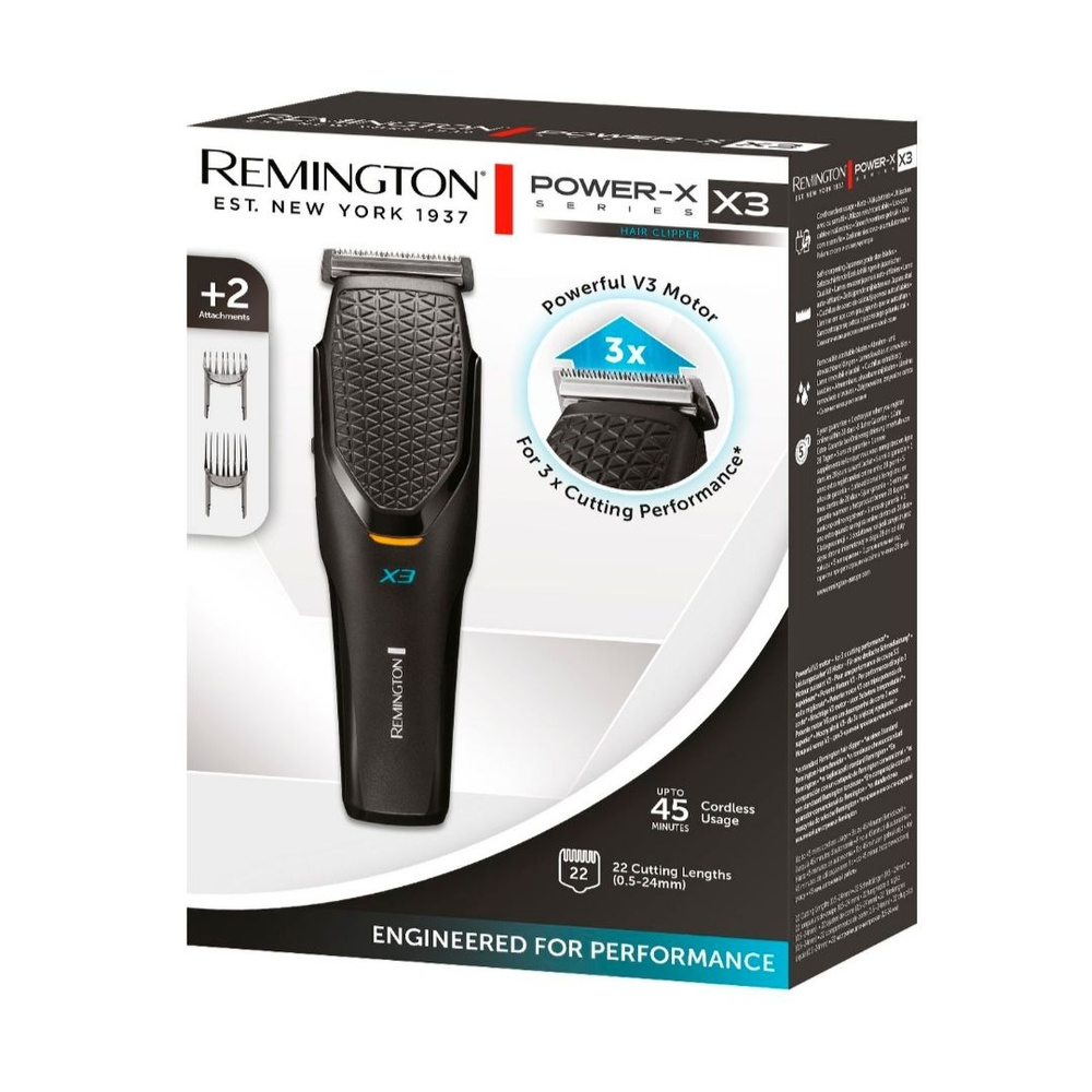 Машинка для стрижки Remington HC3000, синий, черный - купить по ...