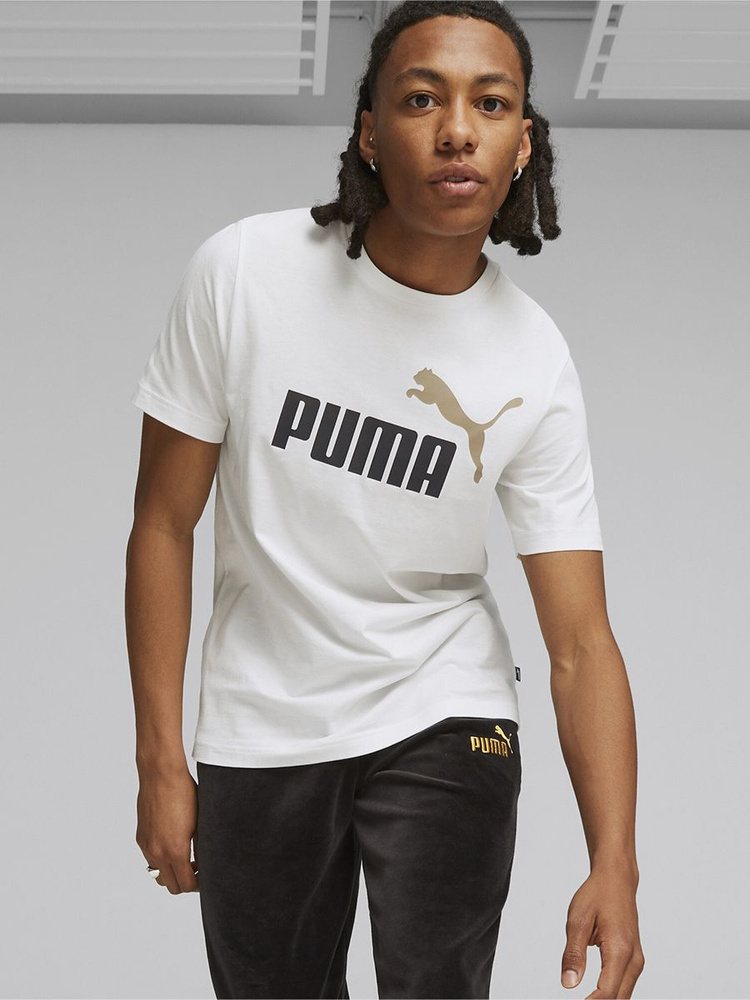 Футболка PUMA Ess+ 2 Col Logo Tee #1