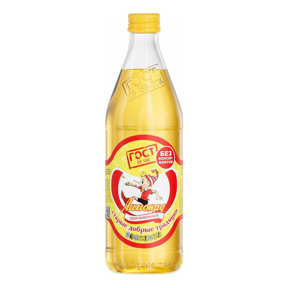 Газированный напиток Старые добрые традиции Лимонад оригинальный 500 мл ...