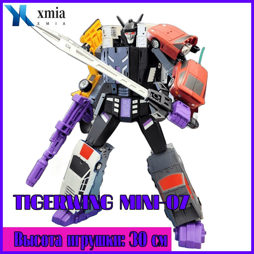 трансформеры игрушки/Набор роботов/5 в 1 наборе/TIGERWING MH-MINI-07 ...
