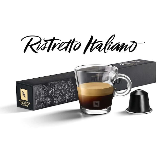 Кофе в капсулах Nespresso RISTRETTO Italiano, 10 шт., для кофемашин Original  #1