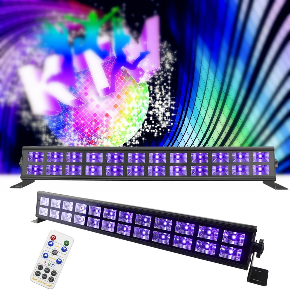 24 светодиодный DMX512 УФ-лампа для сцены, фиолетовая лампа для лазерной  проекции, лампа для дискотеки для рождественских помещений - купить с  доставкой по выгодным ценам в интернет-магазине OZON (1478054694)