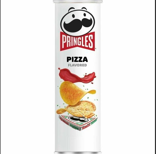 Картофельные чипсы Pringles Pizza со вкусом пиццы, 156 г #1