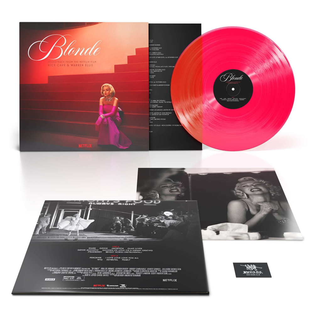 Виниловая пластинка Nick Cave & Warren Ellis - Original Soundtrack: Blonde ( Soundtrack From The Netflix Film) (Pink Vinyl) (1 LP) - купить с доставкой  по выгодным ценам в интернет-магазине OZON (1312942705)