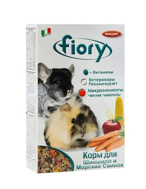 Фиори для шиншилл и морских свинок (Fiory Indy), корм повседневный в вакуумной упаковке, 850г  #1