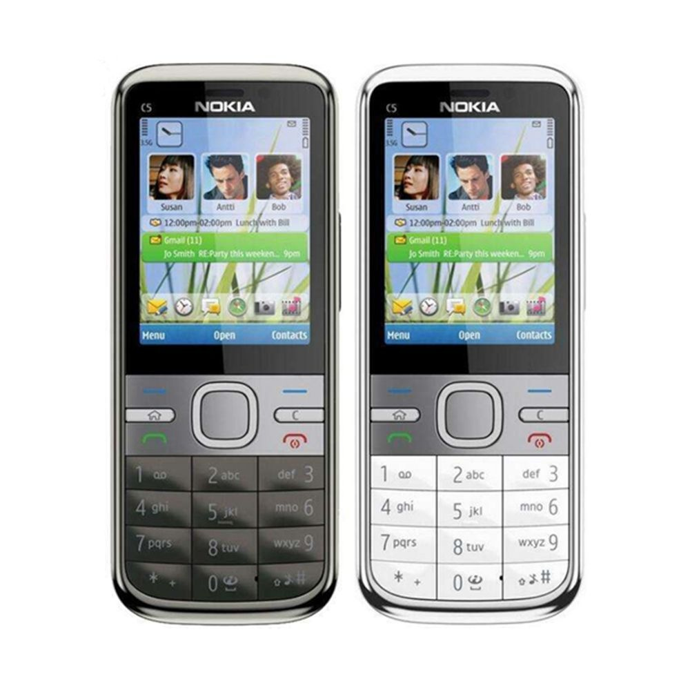 Мобильный телефон Nokia C5-00, белый