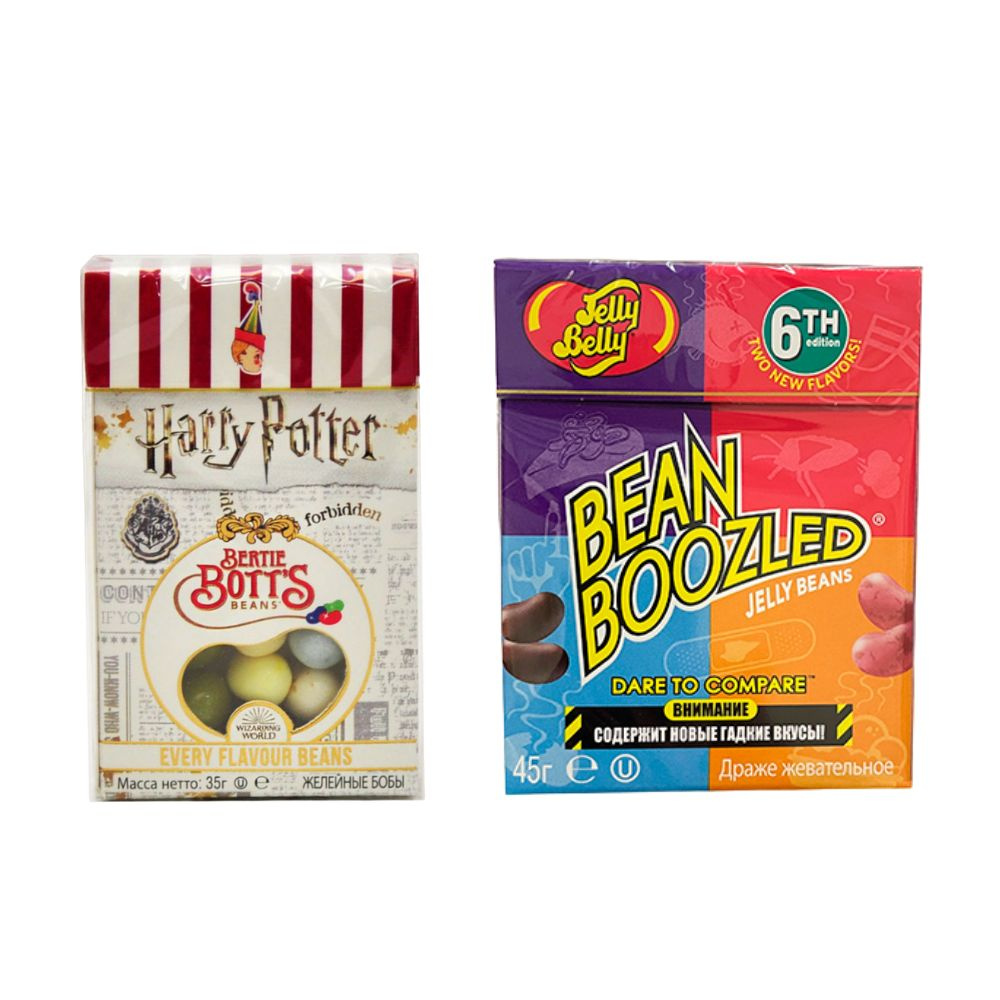 Драже Jelly Belly Bean Boozled 45гр 6th; Harry Potter Bertie Bott's