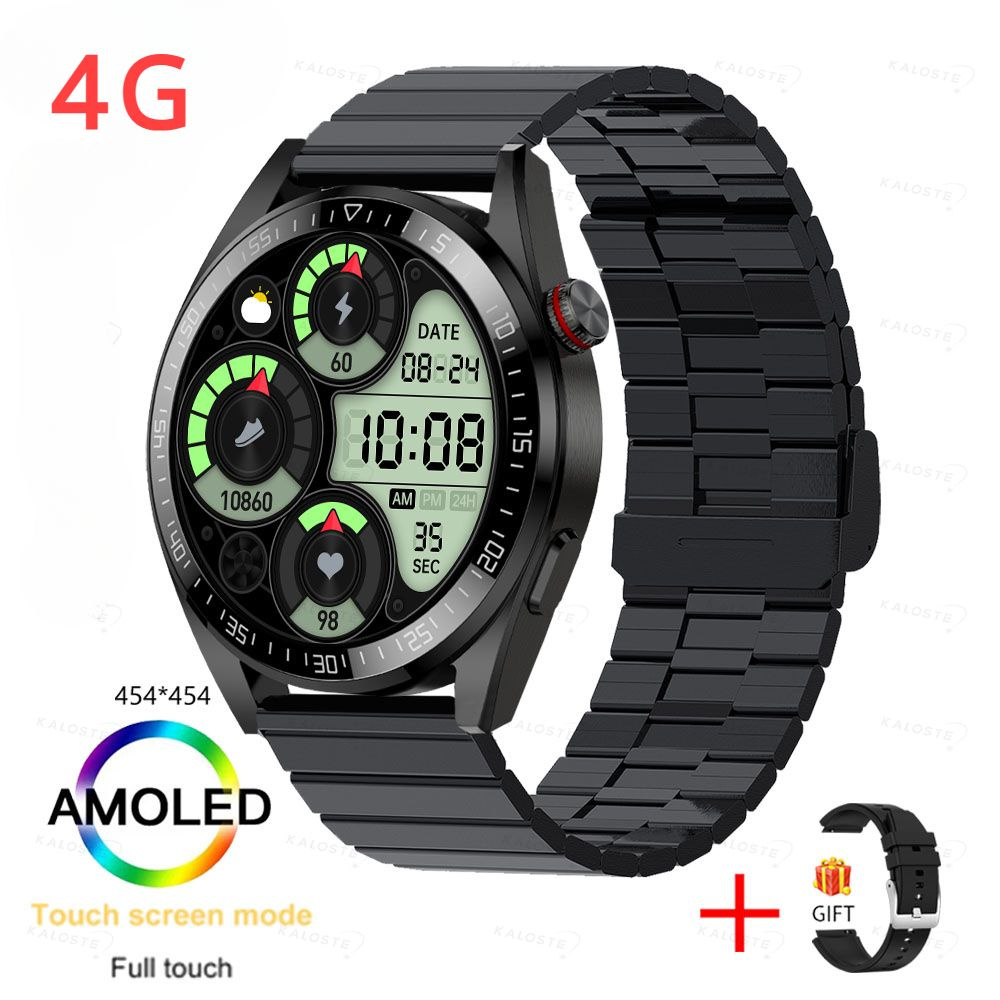 SACOSDING Умные часы Apollo-004r-PRO-C, 48mm, Черная сталь A #1