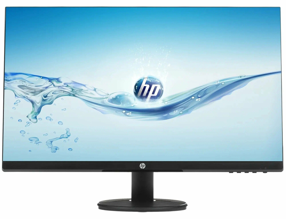 HP 27" Монитор 27" V27i, 1920x1080, 60 Гц, IPS, черный, черный #1