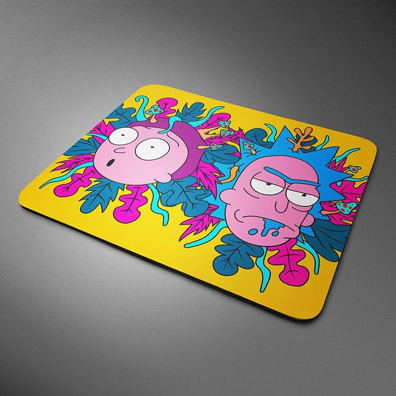 Коврик для мыши Галлюциногенные Рик и Морти - купить с доставкой по ...