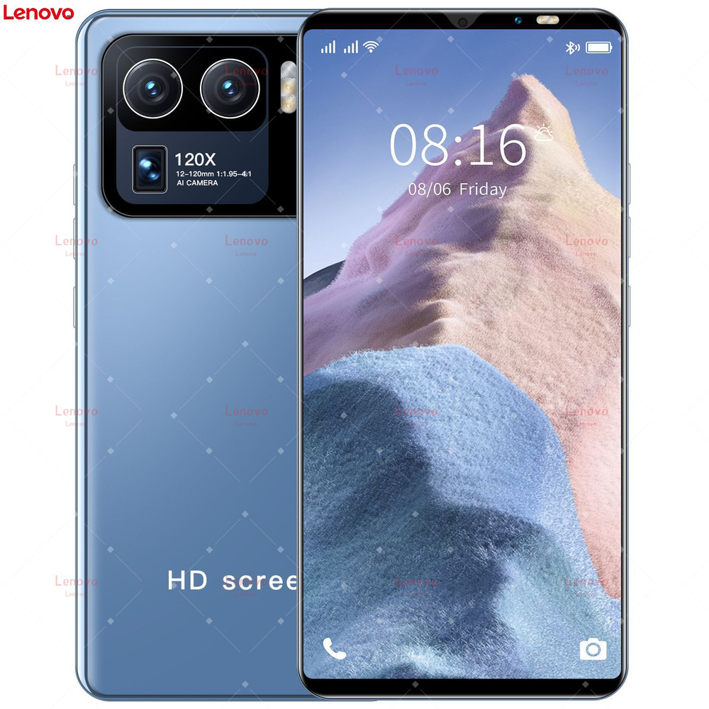 Lenovo Смартфон 4G 8/256 ГБ, синий