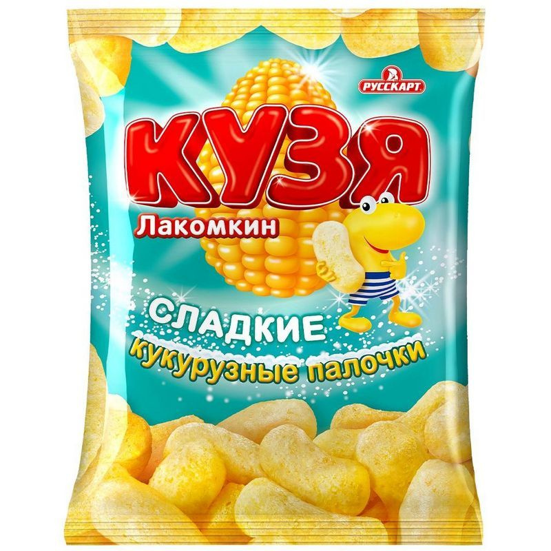 Кукурузные палочки Кузя Лакомкин 38 г х 30 шт - купить с доставкой по ...
