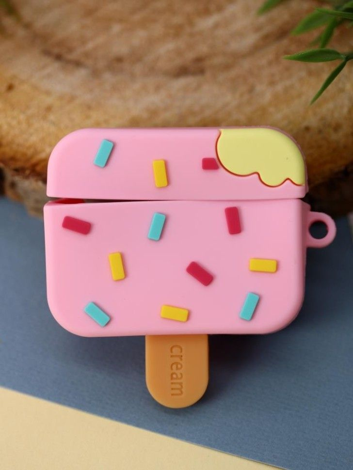 Чехол для AirPods Pro "Ice cream", pink #1