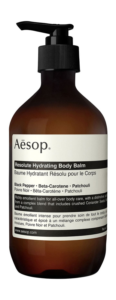 Увлажняющий бальзам для тела 500 мл Aesop Resolute Hydrating Body Balm купить с доставкой 1694