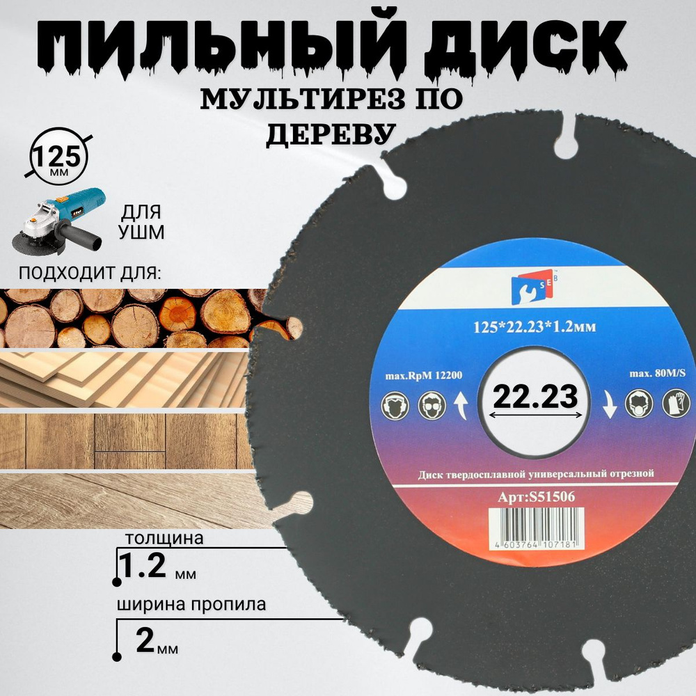 Круг отрезной TORGWIN 125x1.2x22 - купить по низким ценам в  интернет-магазине OZON (492302530)